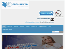 Tablet Screenshot of cooledkenya.com